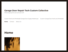 Tablet Screenshot of garagedoorrepairtechs.com